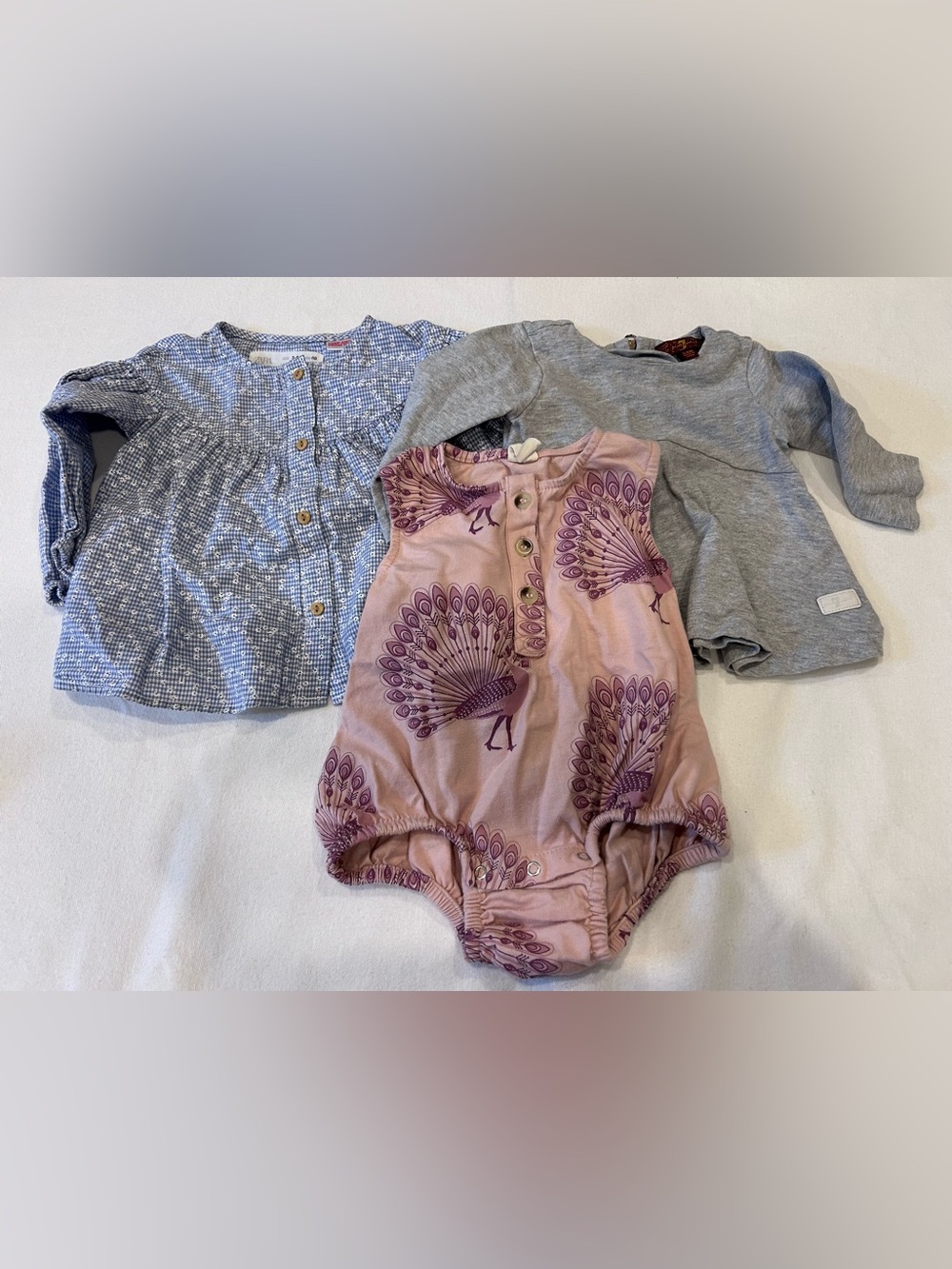 3 Baby girl top Bundle